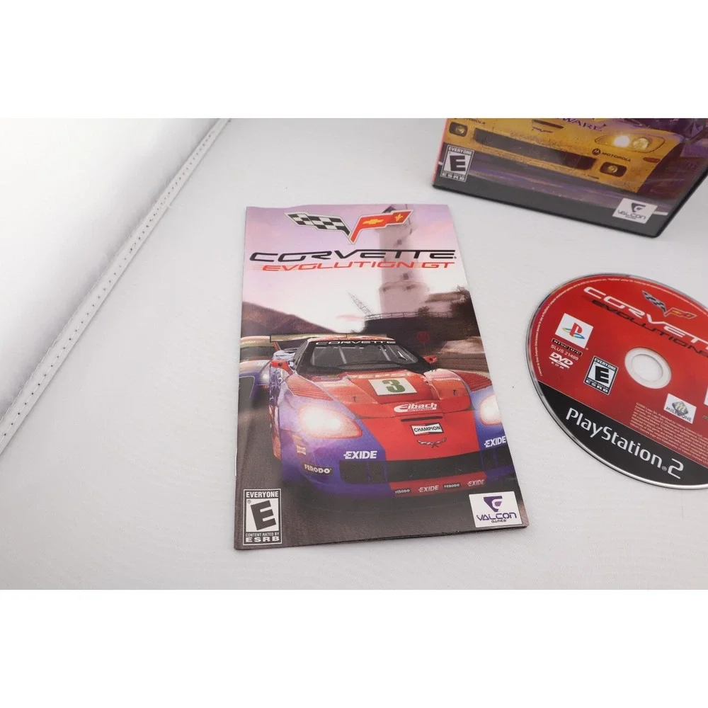 Corvette Evolution GT (PlayStation 2, PS2, 2006) CIB Complete Tested and Working